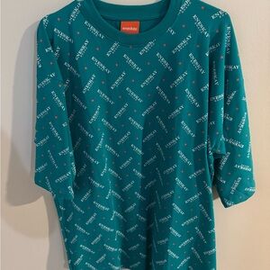 Eneskay Teal Graphic T-Shirt